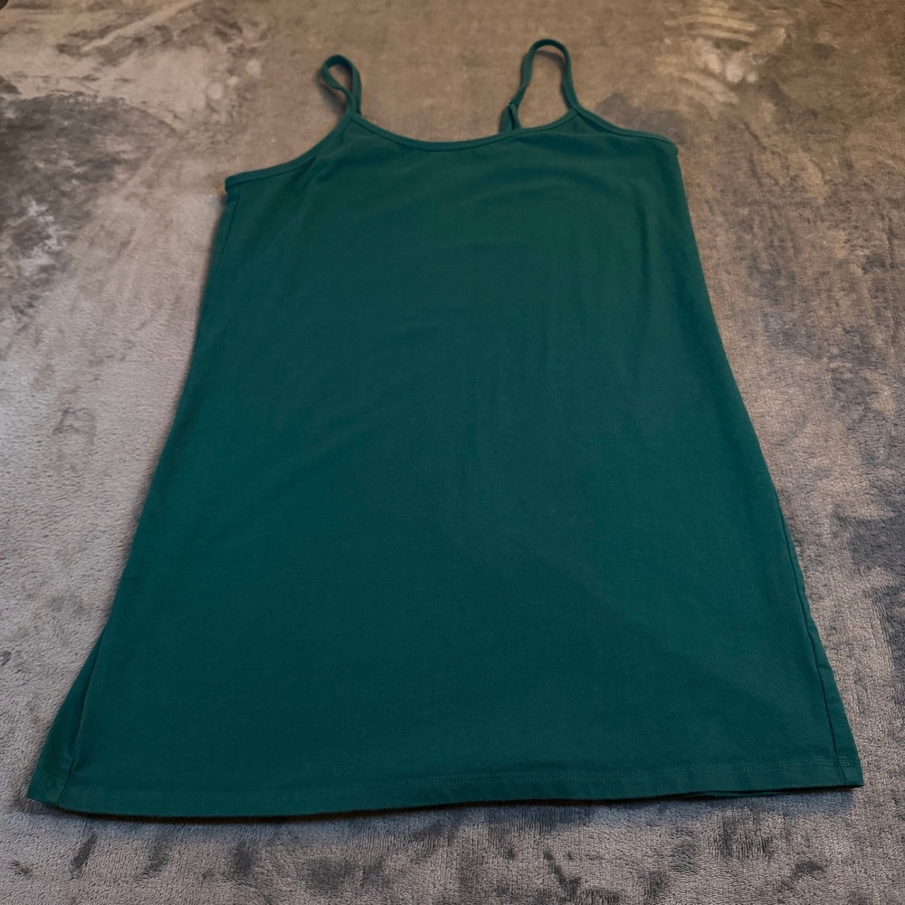 Torrid‎ Green Spaghetti Strap Camisole Slip Top Womens Size 1